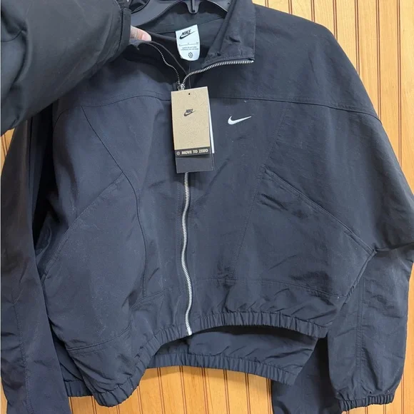 Nike Black Jacket and Pink legging sports bra Set 3PCS - Picture 2 of 3